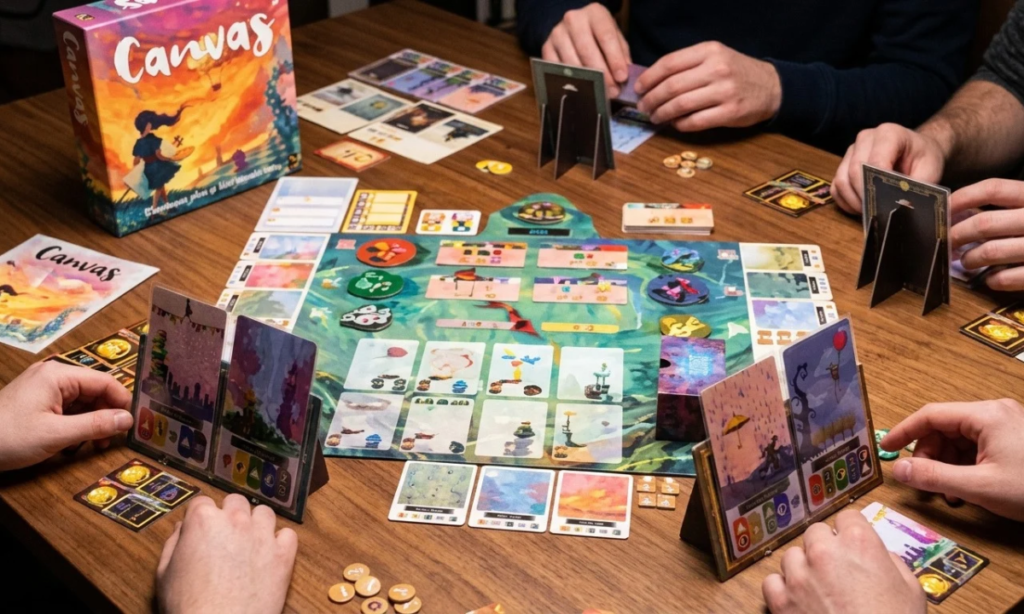 Canvas Board Game