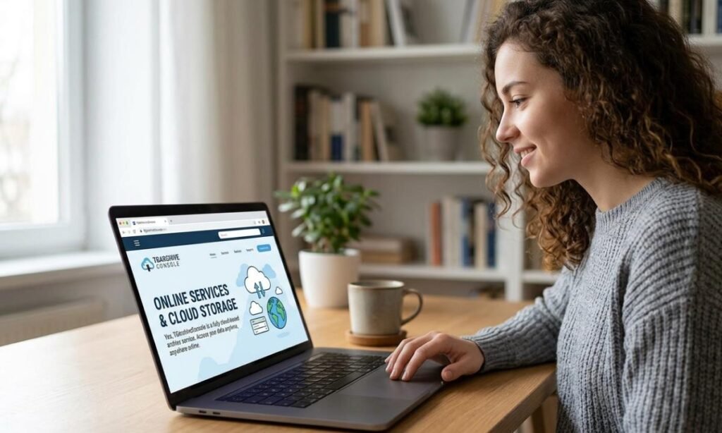 does tgarchiveconsole provide online services