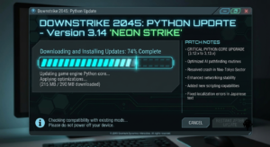 Software Dowsstrike2045 Python Update